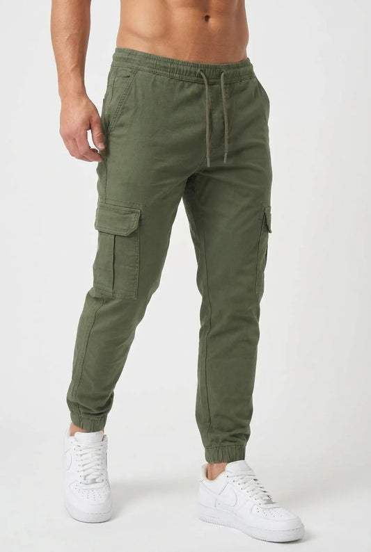 Clark Cargo Jogger - Army Green